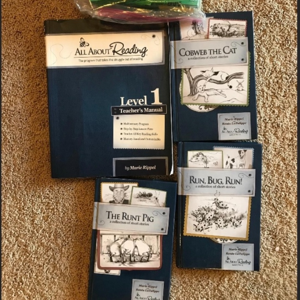 All About Reading Level 1 Homeschool Reading Curriculum